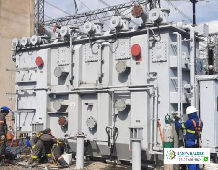 Subestação de Energia de Alta tensão Em São Luís Maranhão